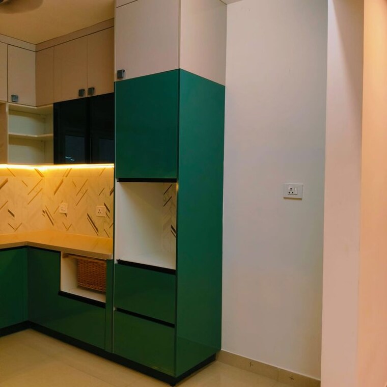 Kitchen, lansum-el-dorado 3 Bedroom 1860 Sq.Ft. Apartment In Narsingi Hyderabad 10493954