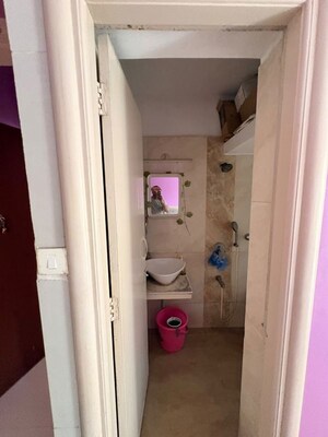 Bathroom in 1 BHK Apartment at Avalon Paradise, Malad West – for Rent