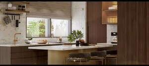 Kitchen in 5 BHK Villa at Kokapet – for Sale