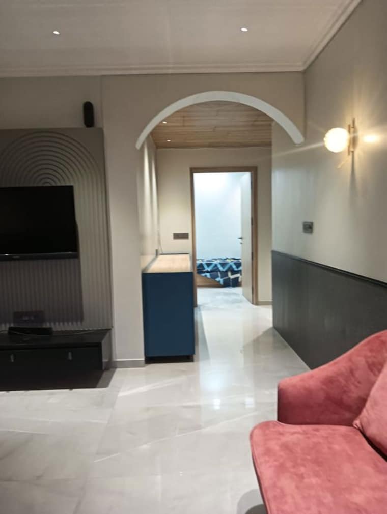 Living Room, ansals-celebrity-greens 3 Bedroom 2086 Sq.Ft. Apartment In Sushant Golf City Lucknow 10494200