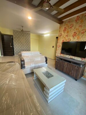 Living Room in 2 BHK Apartment at Mantri Serene, Goregaon East – for Rent