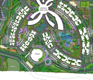 Master Plan in 4 BHK Apartment at Prestige Park Grove, Whitefield – for Sale