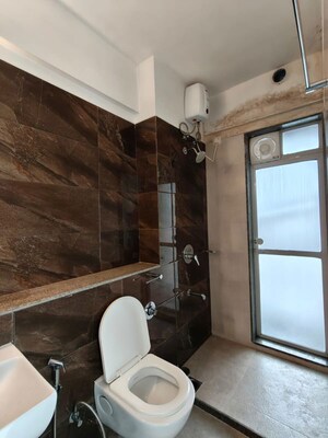 Bathroom in 2 BHK Apartment at Nahar Cayenne, Powai – for Rent