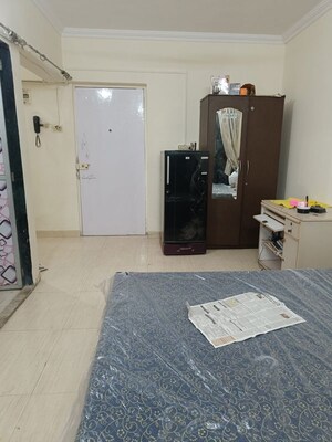 Master Bedroom in 1 RK Apartment at Summit Apartment, Goregaon East – for Sale