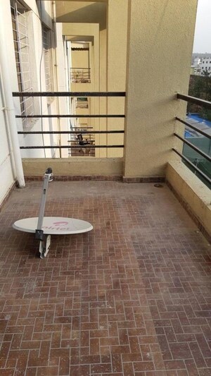 Staircase in 3 BHK Apartment at Pinnacle Brook Side, Bavdhan – for Rent