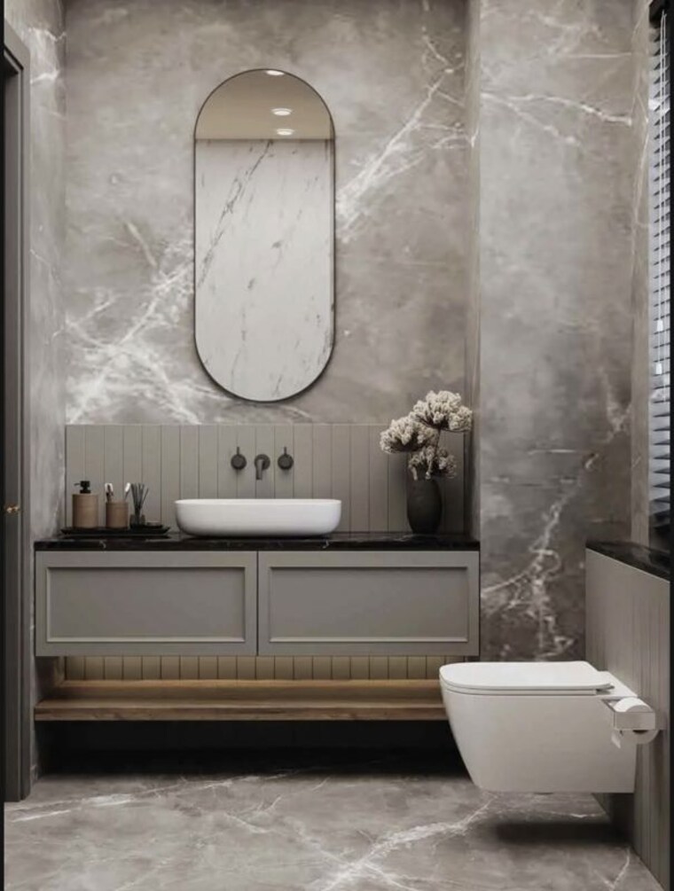 Bathroom, runwal-raaya 3 Bedroom 1738 Sq.Ft. Apartment In Worli Mumbai 10494333