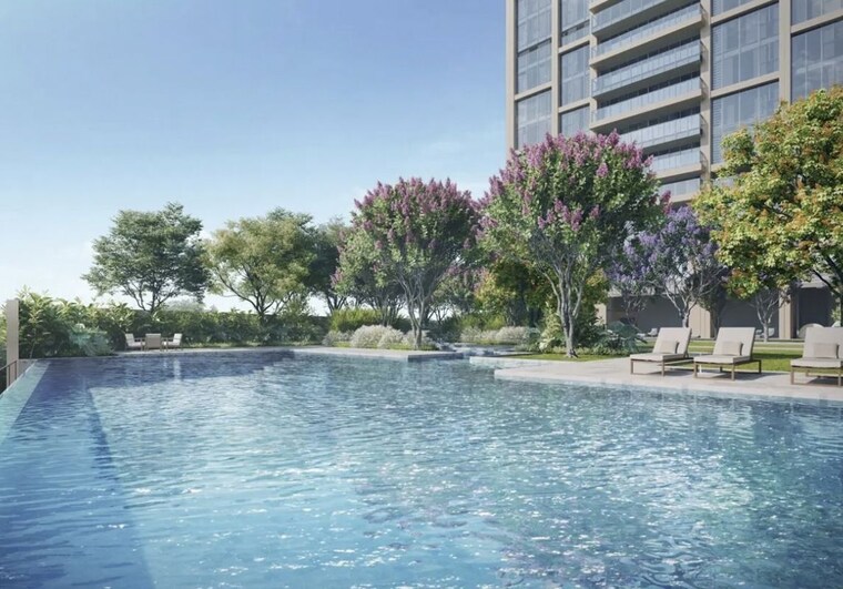 Swimming Pool, runwal-raaya 3 Bedroom 1738 Sq.Ft. Apartment In Worli Mumbai 10494333