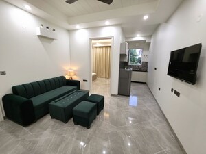 Living Room in 1 RK Builder Floor at Indira Colony 2 – for Rent