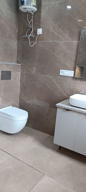 Bathroom in 2 BHK Builder Floor at East Of Kailash – for Rent