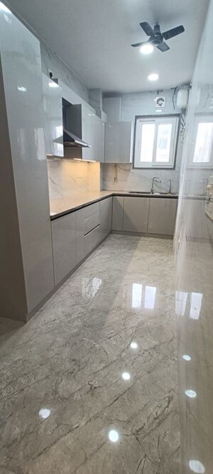 Kitchen in 2 BHK Builder Floor at East Of Kailash – for Rent