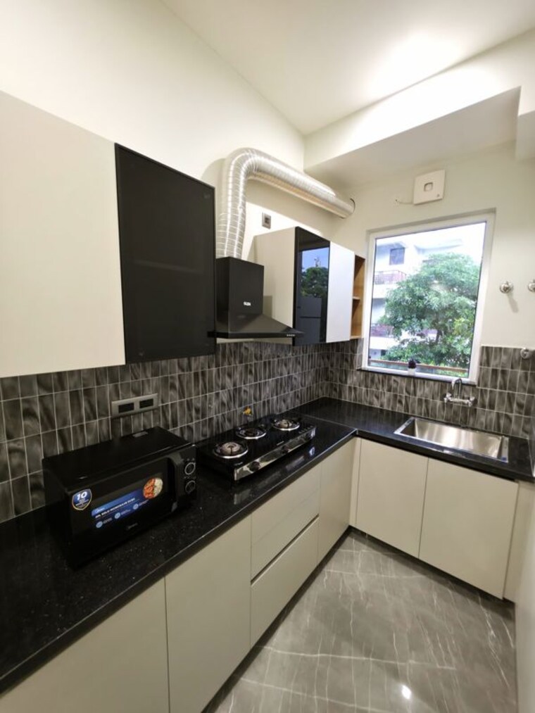 Kitchen, indira colony 1 Bedroom 740 Sq.Ft. Builder Floor In Indira Colony Gurgaon 10494359