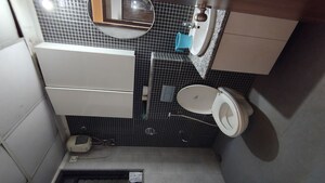 Bathroom in 2 BHK Apartment at Lodha Downtown, Dombivli East – for Rent