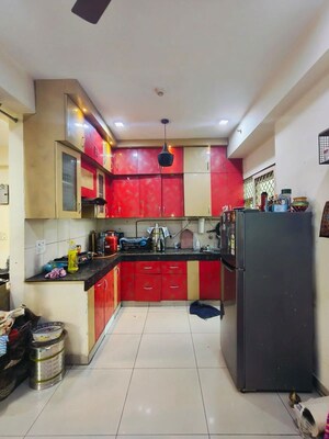 Kitchen in 2 BHK Apartment at Panchsheel Greens II, Sector 16 Greater Noida – for Rent