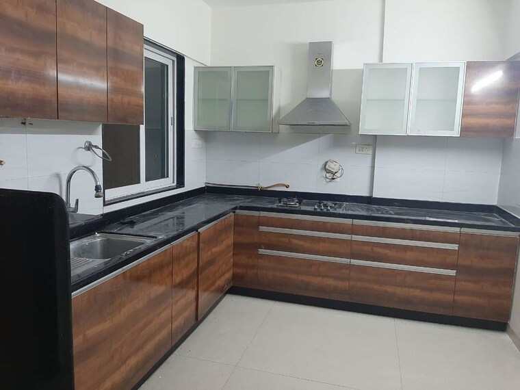 Kitchen, la-valle-casa 3 Bedroom 1500 Sq.Ft. Apartment In Bavdhan Pune 10494425