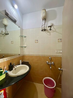Bathroom in 3 BHK Apartment at Lodha Paradise, Majiwada – for Sale