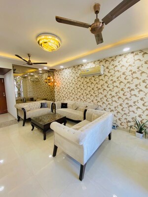 Living Room in 3 BHK Apartment at Sector 20 – for Rent