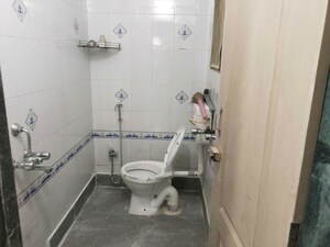 Bathroom in 2 BHK Apartment at Haware Splendor, Kharghar – for Rent