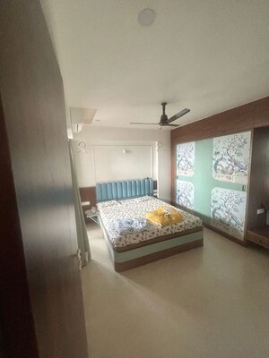 Bedroom in 3 BHK Apartment at Futuristic The Miracle, Pimple Saudagar – for Rent