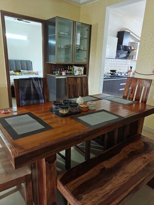 Dining area in 4 BHK Apartment at Kr Puram – for Sale