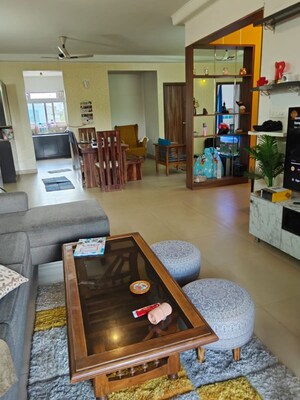 Living Room in 4 BHK Apartment at Kr Puram – for Sale