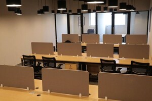 Team Area in  Office Space at Chhoti Gwaltoli – for Rent
