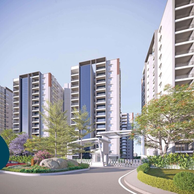 Exterior View, eipl-corner-stone 3 Bedroom 1950 Sq.Ft. Apartment In Gandipet Hyderabad 10494498