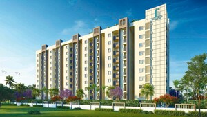 2 BHK Apartment – Exterior View View at SBR Keerthi Prime, Old Madras Road - for Sale
