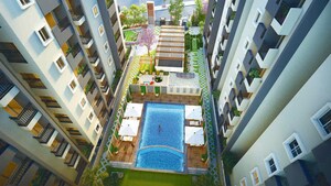 2 BHK Apartment – Exterior View View at SBR Keerthi Prime, Old Madras Road - for Sale