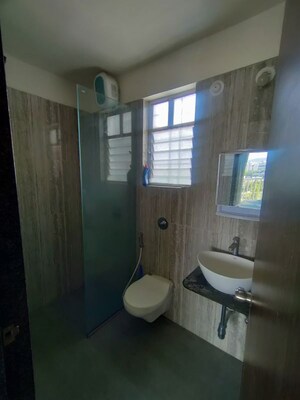 Bathroom in 2 BHK Apartment at Sukhwani Hermosa Casa, Mundhwa – for Rent