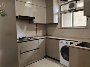 Kitchen in 2 BHK Apartment at Hiranandani Eagleridge Wing A, Thane West – for Rent