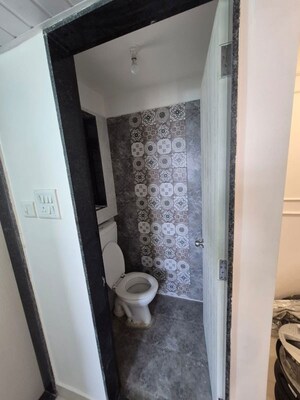 Bathroom in 1 BHK Apartment at Sector 6 Ulwe – for Rent