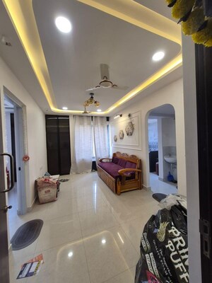 Living Room in 1 BHK Apartment at Sector 6 Ulwe – for Rent