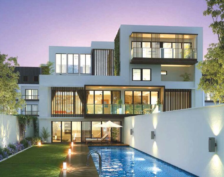 Exterior View, tata-primanti-phase-2 4 Bedroom 3325 Sq.Ft. Apartment In Sector 72 Gurgaon 10353661