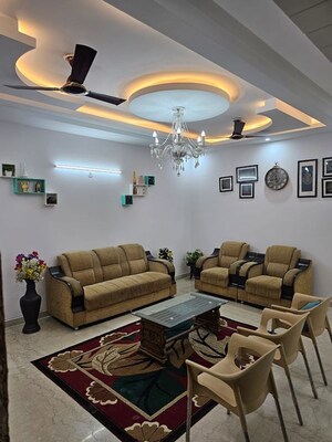 Living Room in 2 BHK Apartment at Chandra Panorama, Sushant Golf City – for Rent