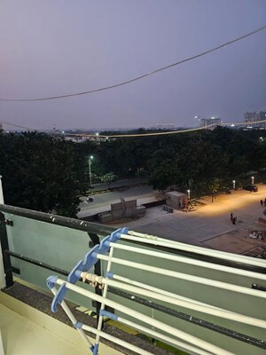 Balcony in 2 BHK Apartment at Chandra Panorama, Sushant Golf City – for Rent