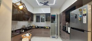 Kitchen in 3 BHK Apartment at Ambience Courtyard, Manikonda – for Rent