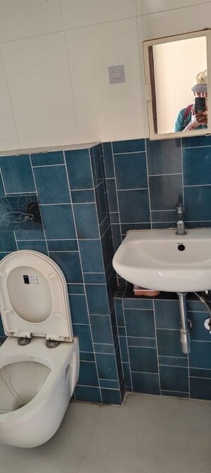 Bathroom in 2 BHK Apartment at Lodha Amara, Kolshet Road – for Rent