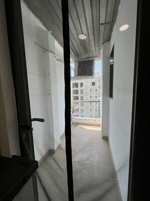 Building Lobby in 3 BHK Apartment at Galaxy Uttam Aastha, Moti Doongri Road – for Rent