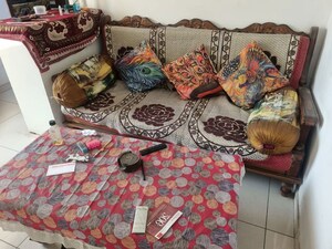 Living Room in 2 BHK Apartment at Vilas Javdekar Yashwin, Hinjewadi Phase 2 – for Rent