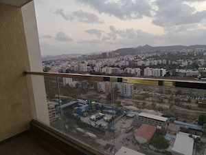 3 BHK Apartment – Exterior View View at Kohinoor Courtyard One, Wakad - for Rent