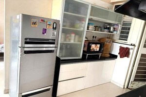 Kitchen in 2 BHK Apartment at Ganga Arcadia, Kharadi – for Rent