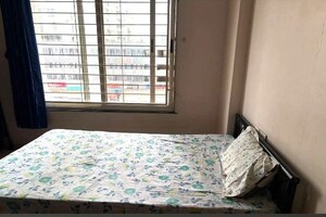 Bedroom in 2 BHK Apartment at Ganga Arcadia, Kharadi – for Rent