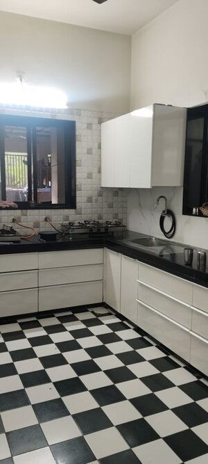 Kitchen in 4 BHK Villa at Thaltej – for Sale