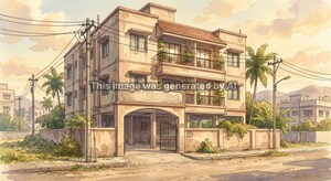  Apartment – Exterior View View at Shirdhon - for Sale