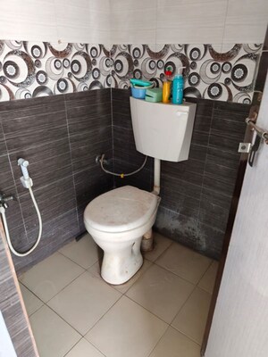 Bathroom in 1 RK Apartment at Shyamal – for Rent