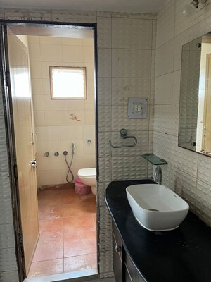 Bathroom in 2 BHK Apartment at Naranpura – for Rent