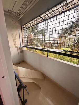 Balcony in 2.5 BHK Apartment at Vivek Sanskaar, Whitefield Road – for Rent