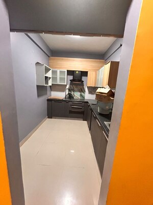 Kitchen in 2.5 BHK Apartment at Vivek Sanskaar, Whitefield Road – for Rent