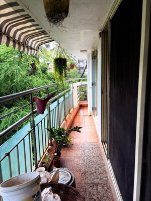 Balcony in 3 BHK Apartment at Navin Nagar – for Rent