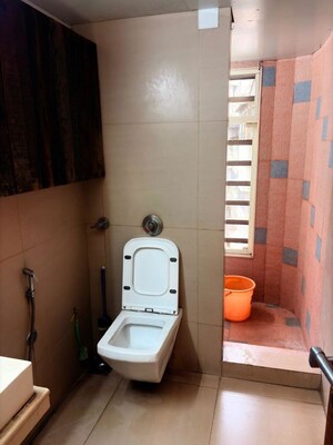 Bathroom in 3 BHK Apartment at Navin Nagar – for Rent